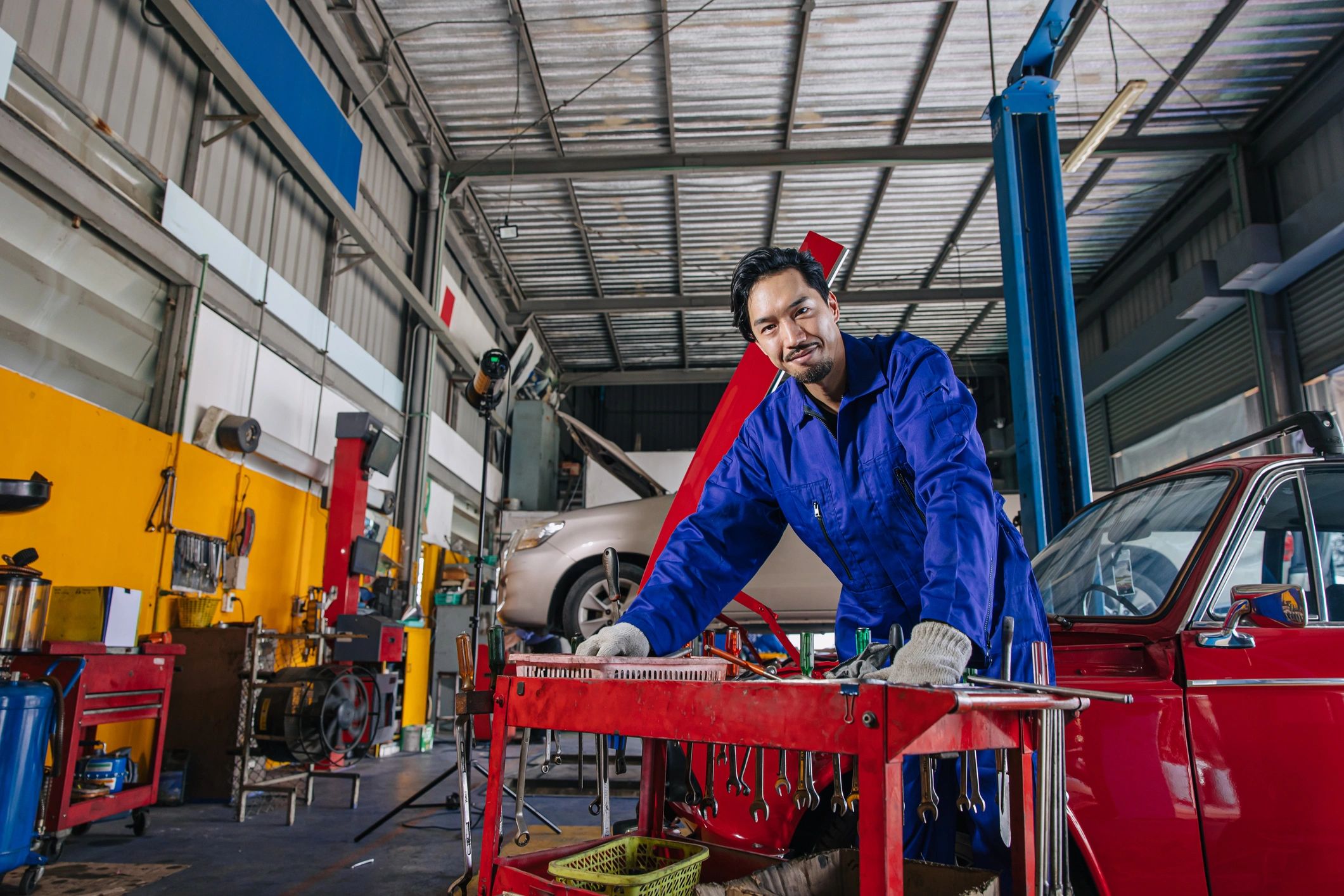 Japanese car repair shop