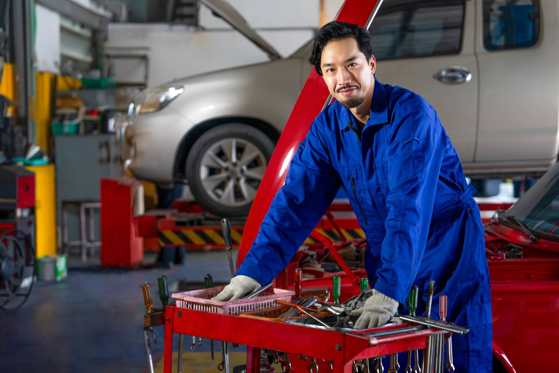 Japanese car repair shop