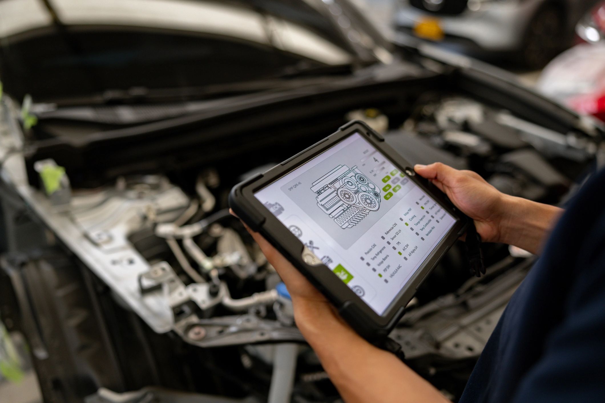 Modern diagnostic tools for Japanese cars at Nippon Auto Specialists